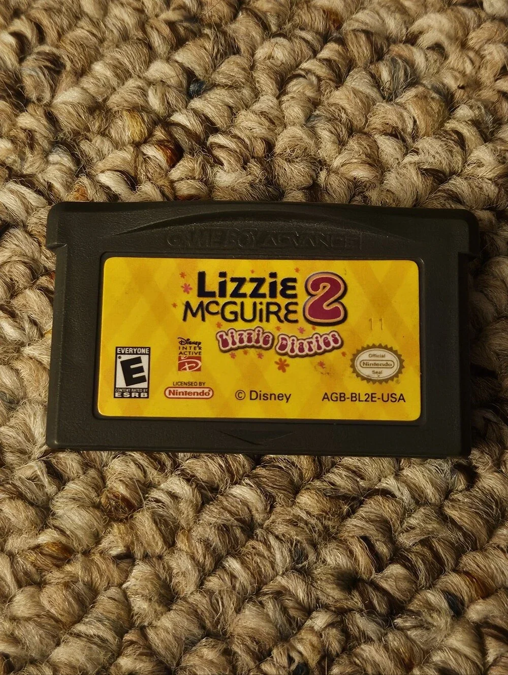 Lizzie McGuire 2 Lizzie Diaries Gameboy Advance